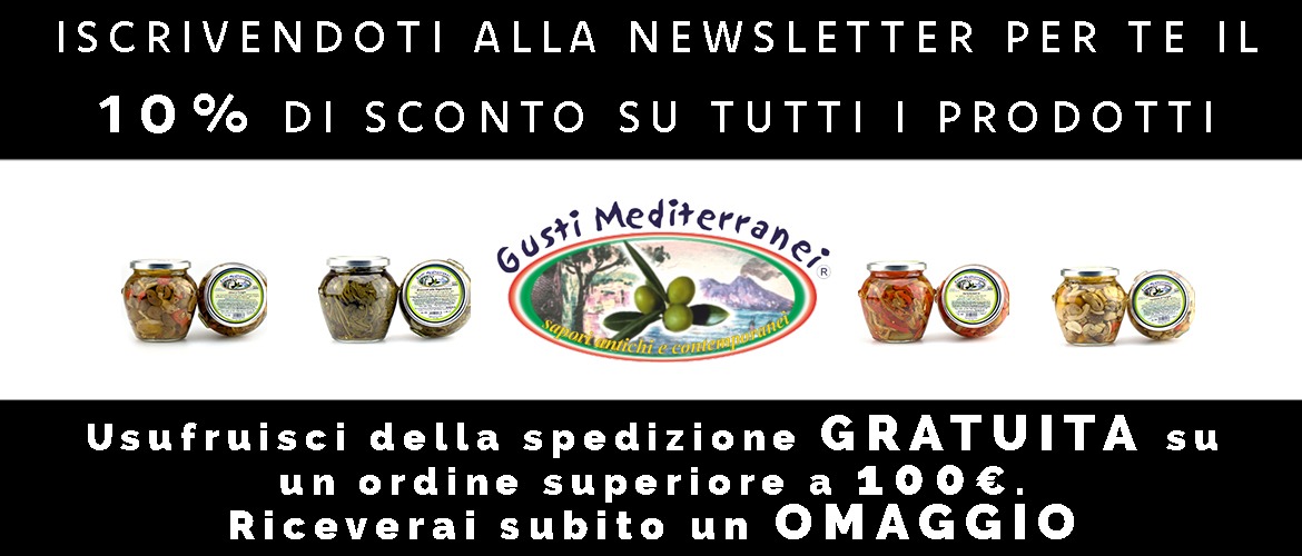 newsletter home page gusti mediterranei