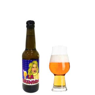 Birra chiara Saison La Splendida   bott. Cl 33