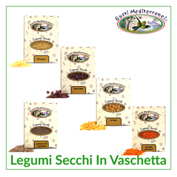 Legumi secchi e cereali di gran qualità, selezionati e confezionati in pratiche vaschette sottovuoto affinché  rimanga intatta la loro fragranza.